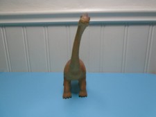 RUBBER BRACHIOSAURUS DINOSAUR 4.5" X 6" FIGURE UNBRANDED MA1562 