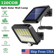 1200000lm LED Solar Street Light Security Flood Lamp Motion Sensor Outdoor Wall