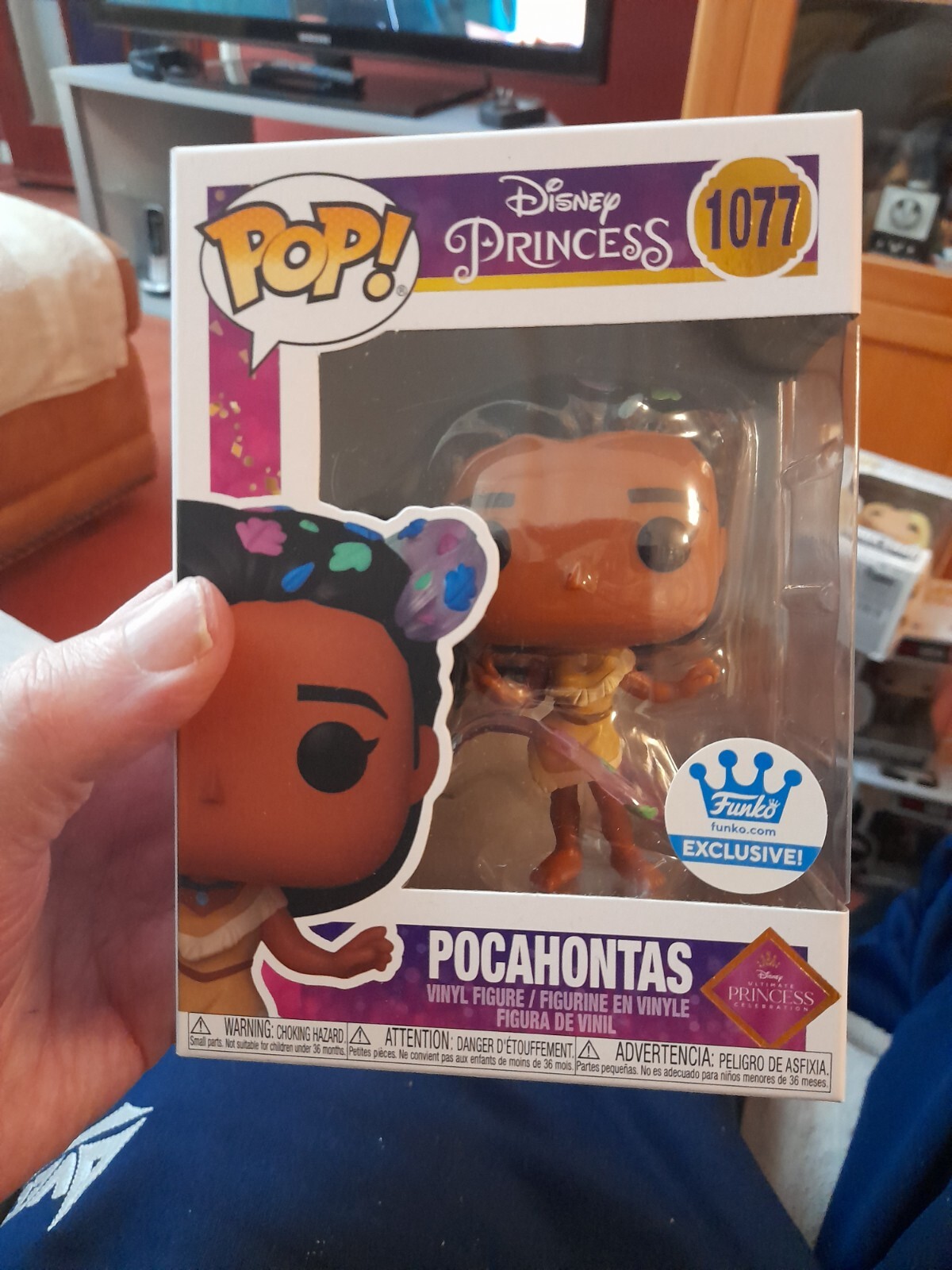 Funko Pop Vinyl Disney Princess Pocahontas 1077 Online Exclusive