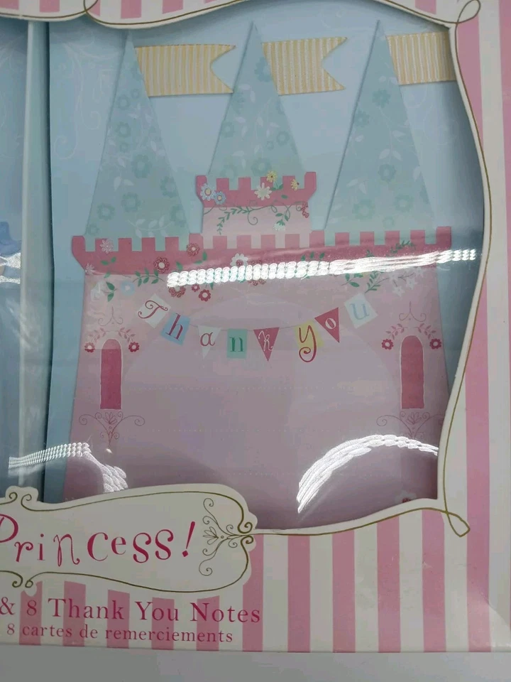 (8) Meri Meri I'm A Princess Party Invitations (8) Thank You Notes (New)*** - Image 4 of 4