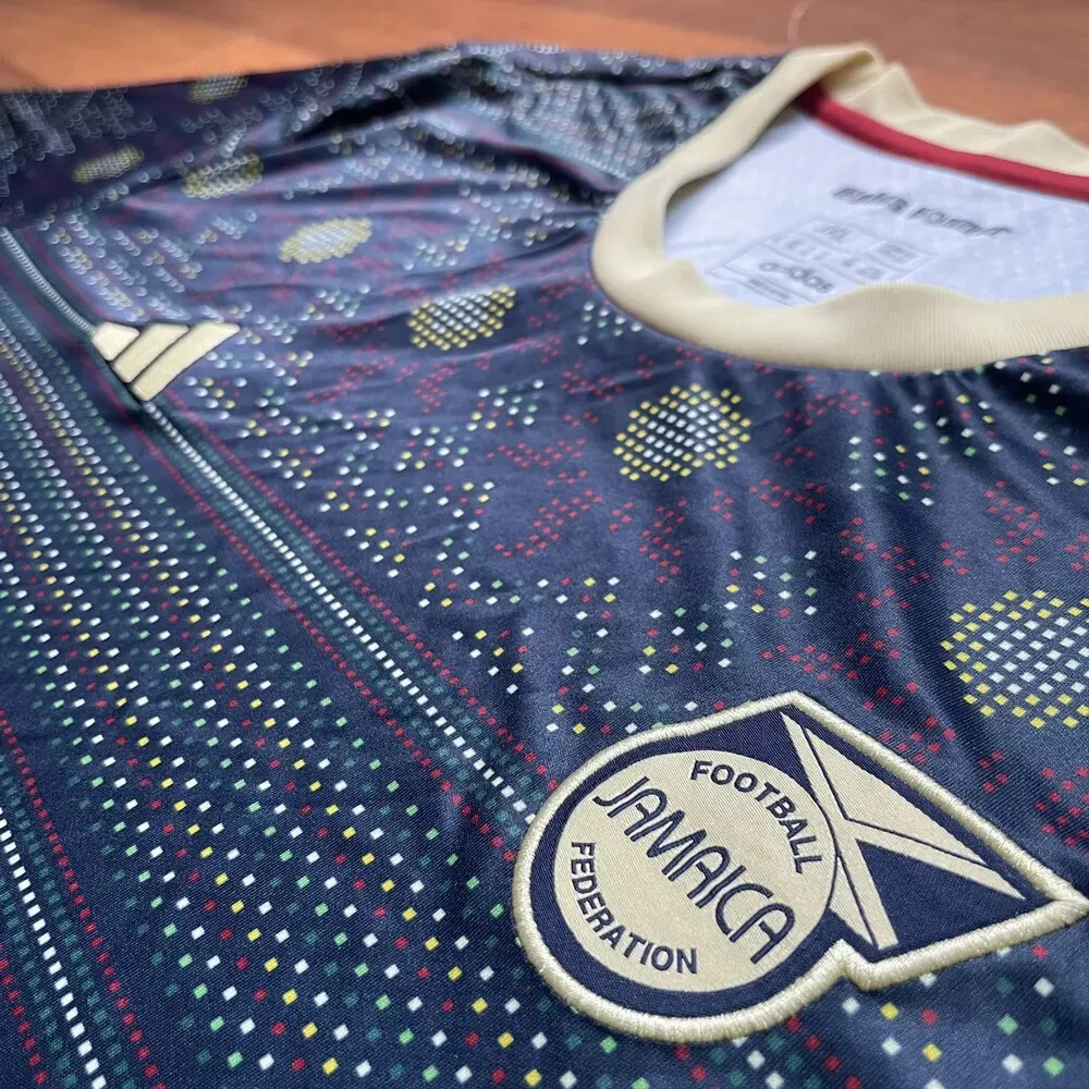 JAMAICA x WALES BONNER ADIDAS 22/23 SOCCER PRE MATCH JERSEY