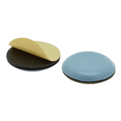 Pack of Round Self Adhesive PTFE Teflon Glides, Stick On Furniture Pads ...
