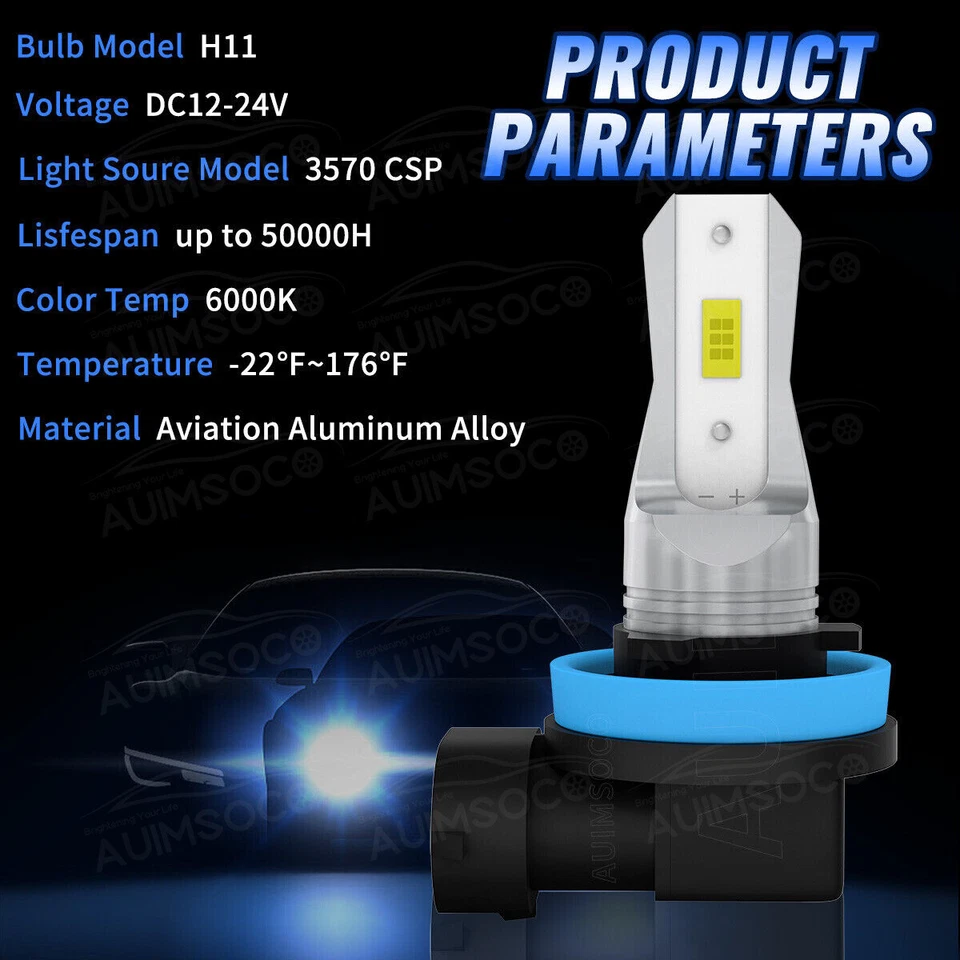 Faro LED + faros antiniebla para camioneta Nissan Titan XD 2016-2021 doble cabina Foto 2 de 4