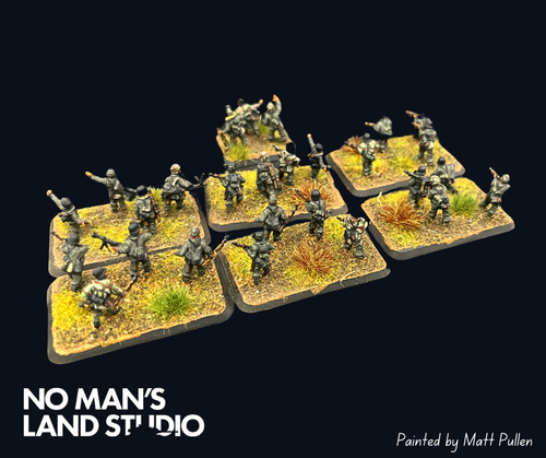 Flames Of War COMMISSION - 15mm - WW2 - German Grenadier Platoon - Pro Painted - Picture 3 of 4