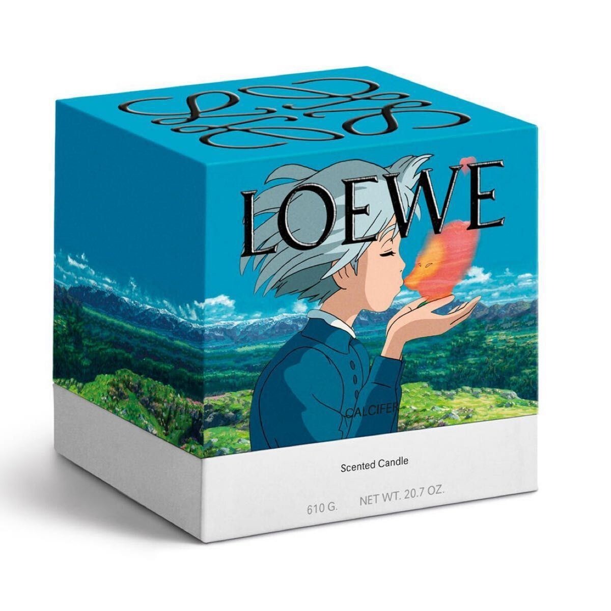 LOEWE X Howl's Moving Castle Calcifer Candle Ghibli Hayao