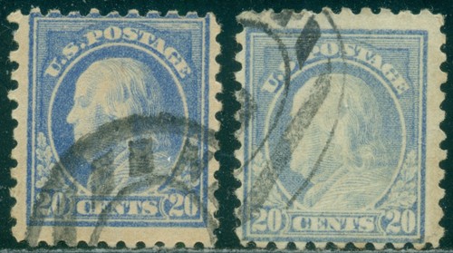 SCOTT # 438 USED, VERY GOOD, 2 STAMPS, GREAT PRICE! - Picture 10 of 10