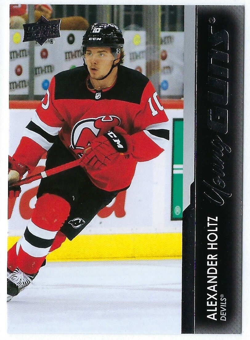 2021/22 Upper Deck Young Guns card# 701 of Alexander Holtz