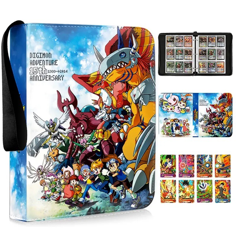 Card Book Holder Binder Album Collection Digimon CCG 400/900 Trading Card Case Card Book Holder Binder Album Collection Digimon CCG 400/900 Trading Card Case