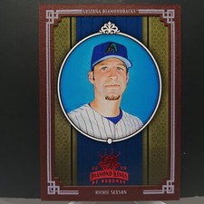 2005 Diamond Kings Framed Red Diamondbacks Baseball Card #13 Richie Sexson