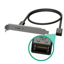 Usb 3.2 Gen 2x2 20gbps Usbc Type Internal Panel Cable Mount Motherboard Header E