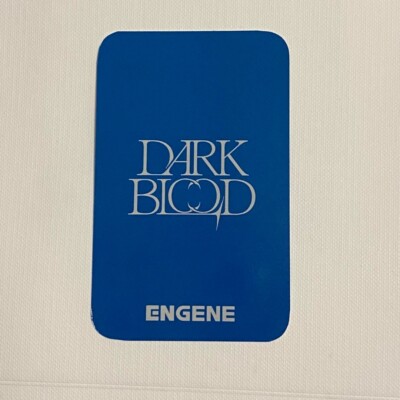 ENHYPEN SUNOO DARK BLOOD Broadcast Photocard PC Kpop Photo card