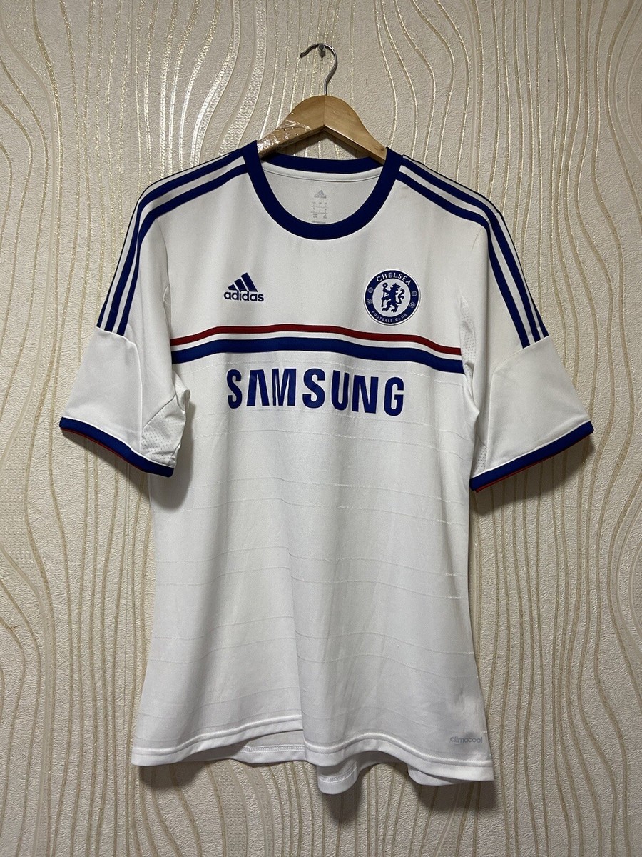 CHELSEA 2013 2014 AWAY FOOTBALL SHIRT SOCCER JERSEY ADIDAS CHELSEA 2013 2014 AWAY FOOTBALL SHIRT SOCCER JERSEY ADIDAS