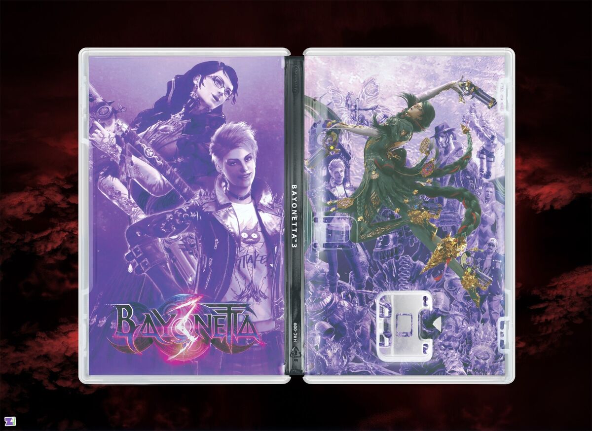 Bayonetta 3 Reversible Cover Art: Insert / Case for Nintendo 