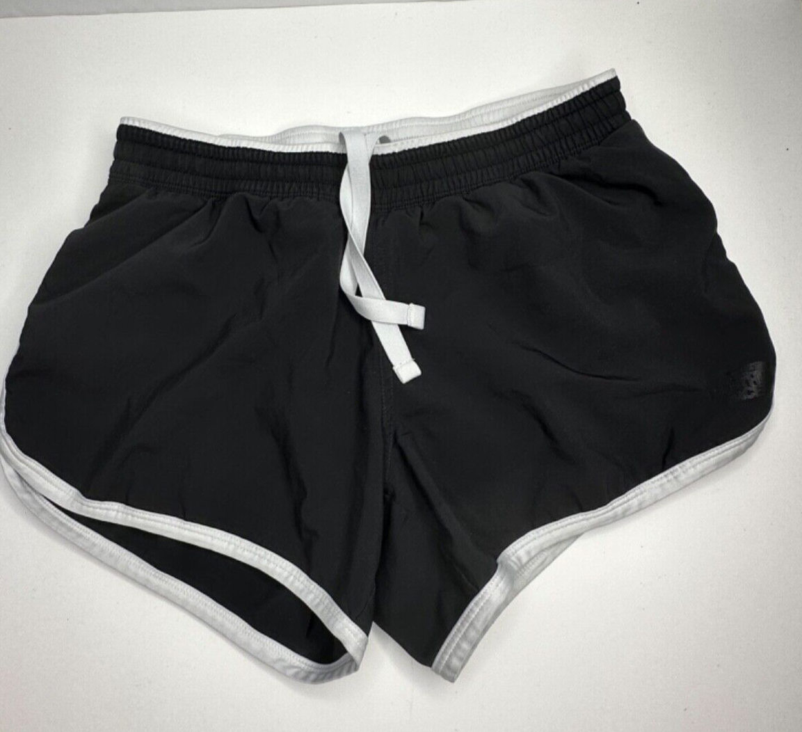 The North Face Womens Black Running Shorts Lined Size Small Active