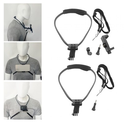 Selfie Neck Holder Neck Action Camera Bracket für Vlog Biking Roller Coaster