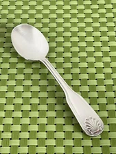 World Tableware COQUILLE Stainless Demitasse Spoon WT Shell Tip Flatware B124G