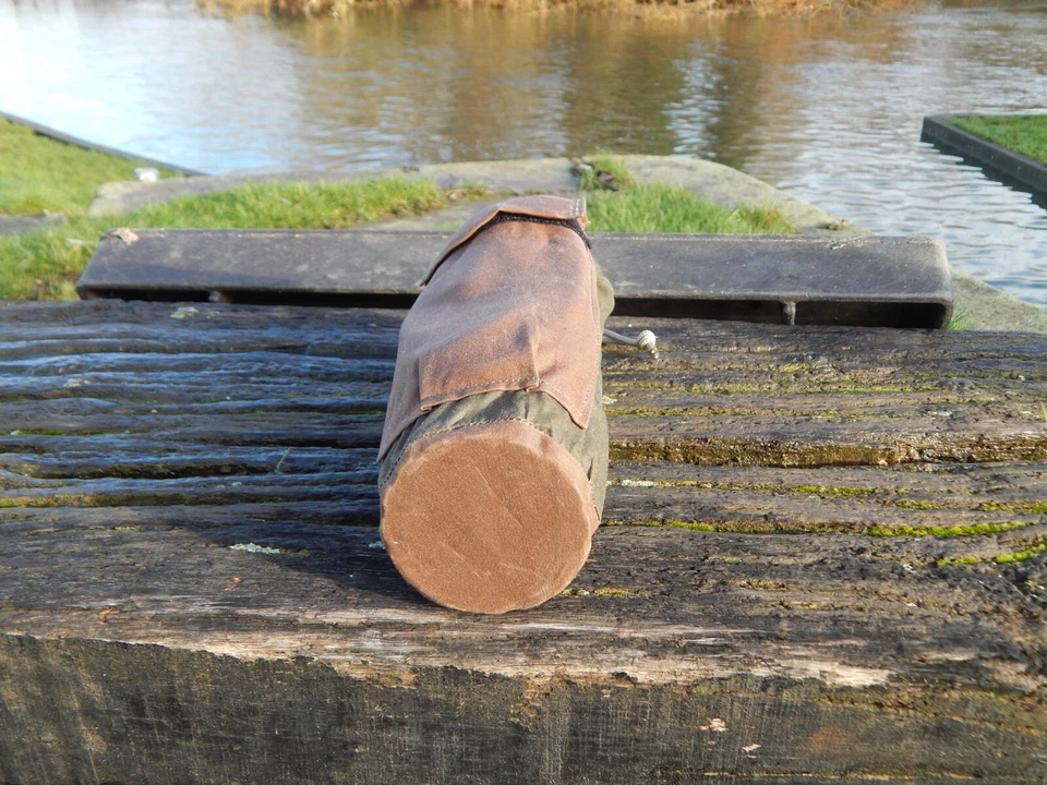 A.S Woodworks - Nalgene Wide Mouth 1l Flaschentasche mit zusätzlicher Aufbewahrungstasche. - Bild 3 von 3