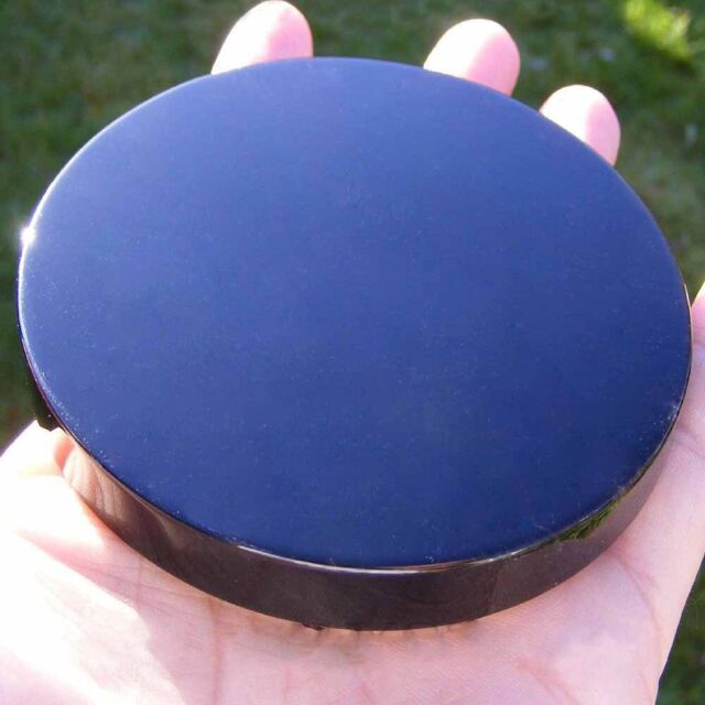 1pc New 100mm Black Obsidian Scrying Mirror Crystal Gemstone Mineral E r- r- 1pc New 100mm Black Obsidian Scrying Mirror Crystal Gemstone Mineral E r- r-