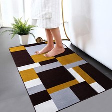 Extra Large Bath Mat Bathroom Rug Water Absorbent Washable Toilet Pedestal Mats