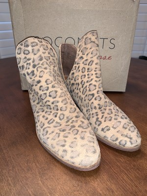 matisse leopard booties
