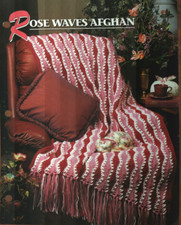NEW ROSE WAVES AFGHAN ANNIE'S CROCHET CLUB PATTERN INSTRUCTIONS