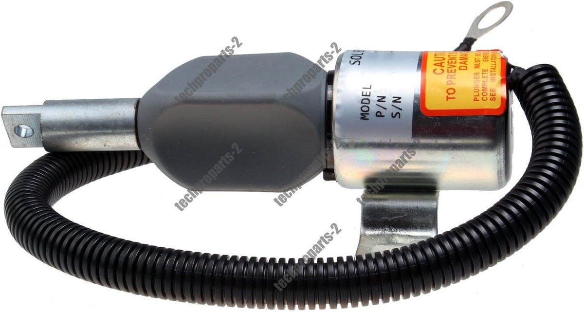 Fuel Shutoff Solenoid 12V 1753ES 1700-4069 1700-4061 For Woodward Takeuchi Tl140 Rkfcgv5xrlxuqvlx