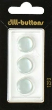 Dill Buttons ~ (1293) - 1/2" - 3 ct
