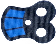 LEGO 48431pb07 STAR WARS Captain Rex Minifigure Armor Pauldron Cloth with Black