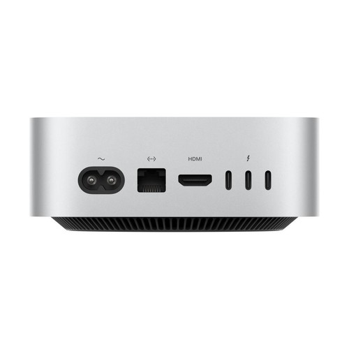 Apple Mac Mini Apple M4 10C /10C 16GB Ram 512GB SSD Gb Lan Silber - Photo 3/3