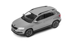 Original Skoda Karoq SUV Modellauto 1:43 Stahl Grau LF7A