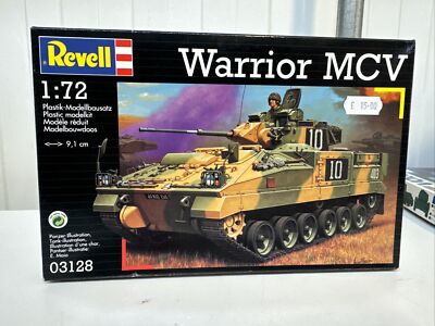 Revell 03128 Warrior MCV Modellbausatz im Maßstab 1:72. 