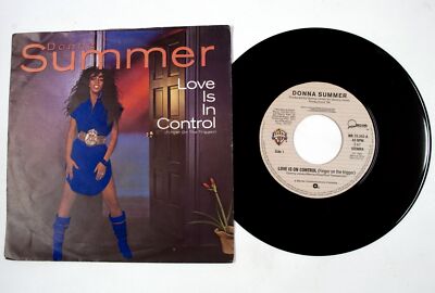 Donna Summer   Love Is IN Control / Sometimes Like Schmetterlinge   7 '' PVC  