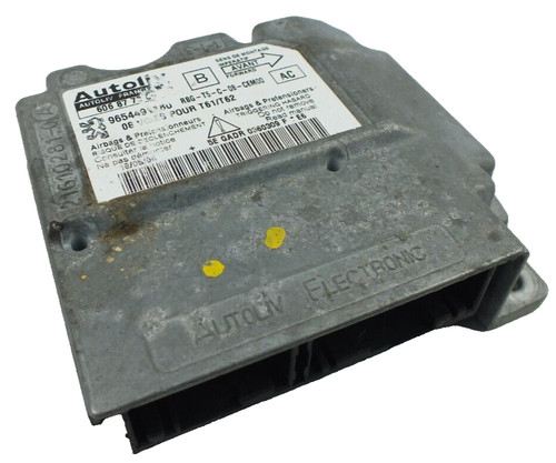 Peugeot 307 SRS Steuergerät 606877300 / 9654491180 OEM Ersatzteil
