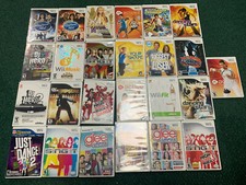 25 Nintendo Wii Games Lot - Workout/Fitness/Singing/Dance Wholesale Lot