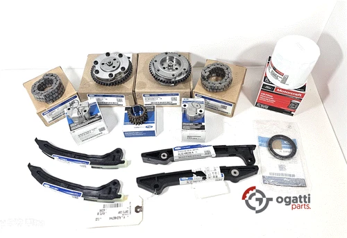 6.2L TIMING CHAIN KIT OEM FORD SET-13 6.2L DOHC  F250-350-450 RAPTOR 2011-2015