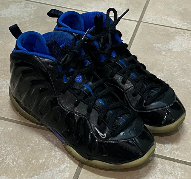 Nike Little Posite Foamposite Space Jam Shoes 723946-006 Youth size 3Y | eBay