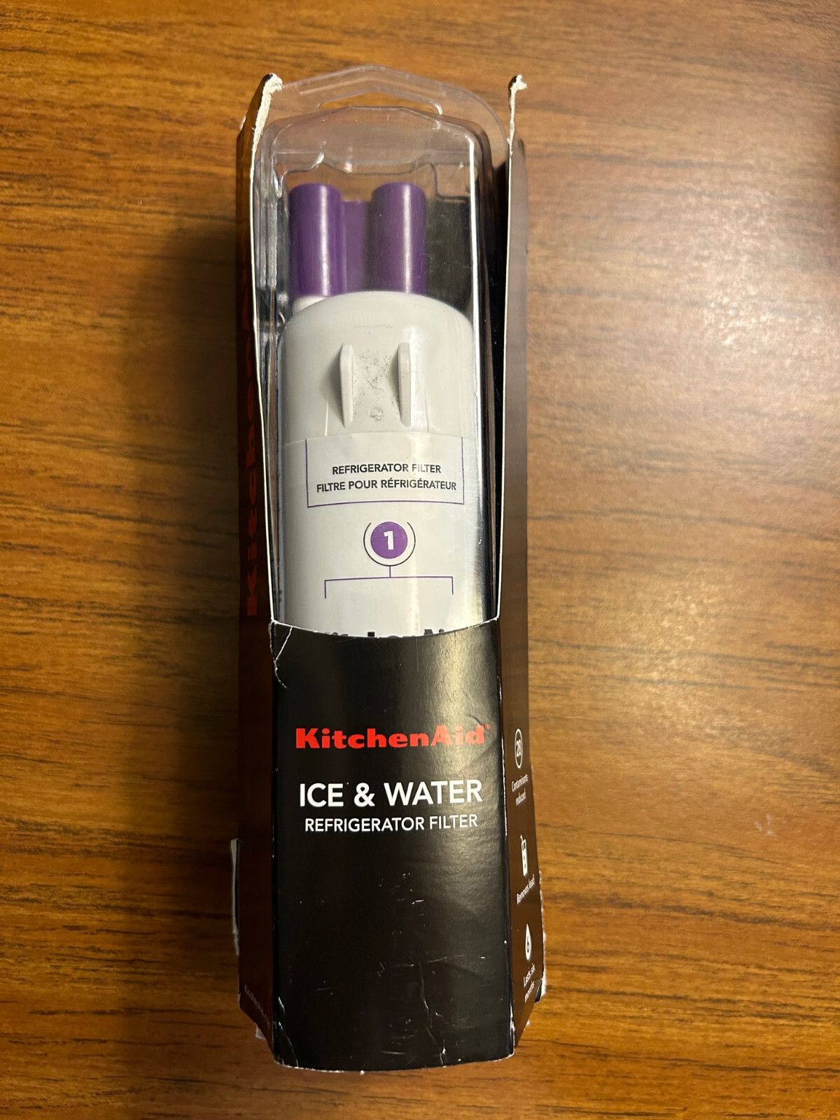 KitchenAid Refrigerator Ice and Water Filter 1 KAD1RXD1, Single Pack