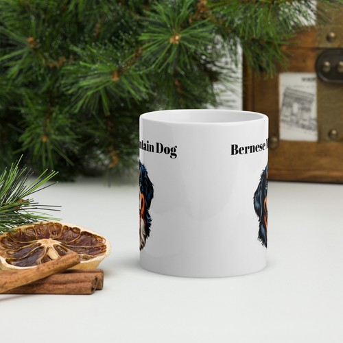 Bernese Mountain Dog Coffee/Tea Mug 11oz. Cup ( Dog, Pet, Animal ) - Picture 3 of 3