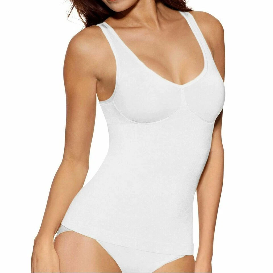 SEAMLESS TUMMY CONTROL BODYSHAPER SLIMMING VEST TOP CAMI BEAUFORME, S - XXXL