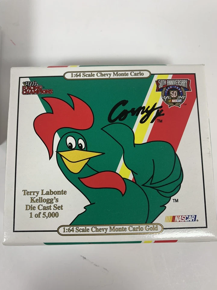 Terry Labonte Kelloggs Gold Racing Champions conjunto fundido escala 1/64 #1261/5000 - Imagem 4 de 4