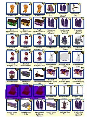 Webkinz Virtual  1 Halloween, Holiday, PSI, Rare,leave note in reply to seller