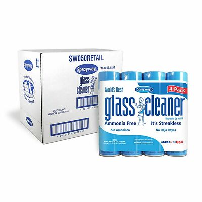 #ad 12 Pack Sprayway Glass Cleaner 19oz FREE SHIPPING $32.90