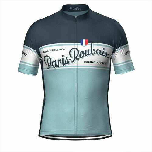 Retro PAVE Paris Roubaix Cycling Jersey Maglia da ciclismo | eBay