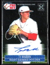 2021 Leaf Pro Set Metal Ty Madden Black Mojo 20/20 XRC Auto