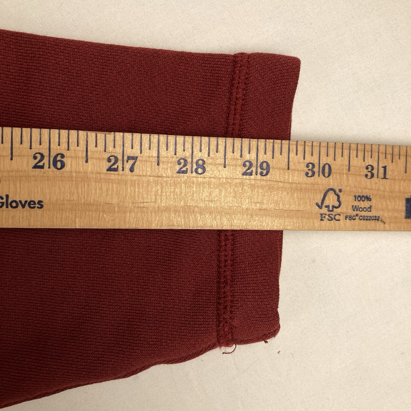 Pendleton Red Pullover Fleece Lined Sweatshirt 1/… - image 7