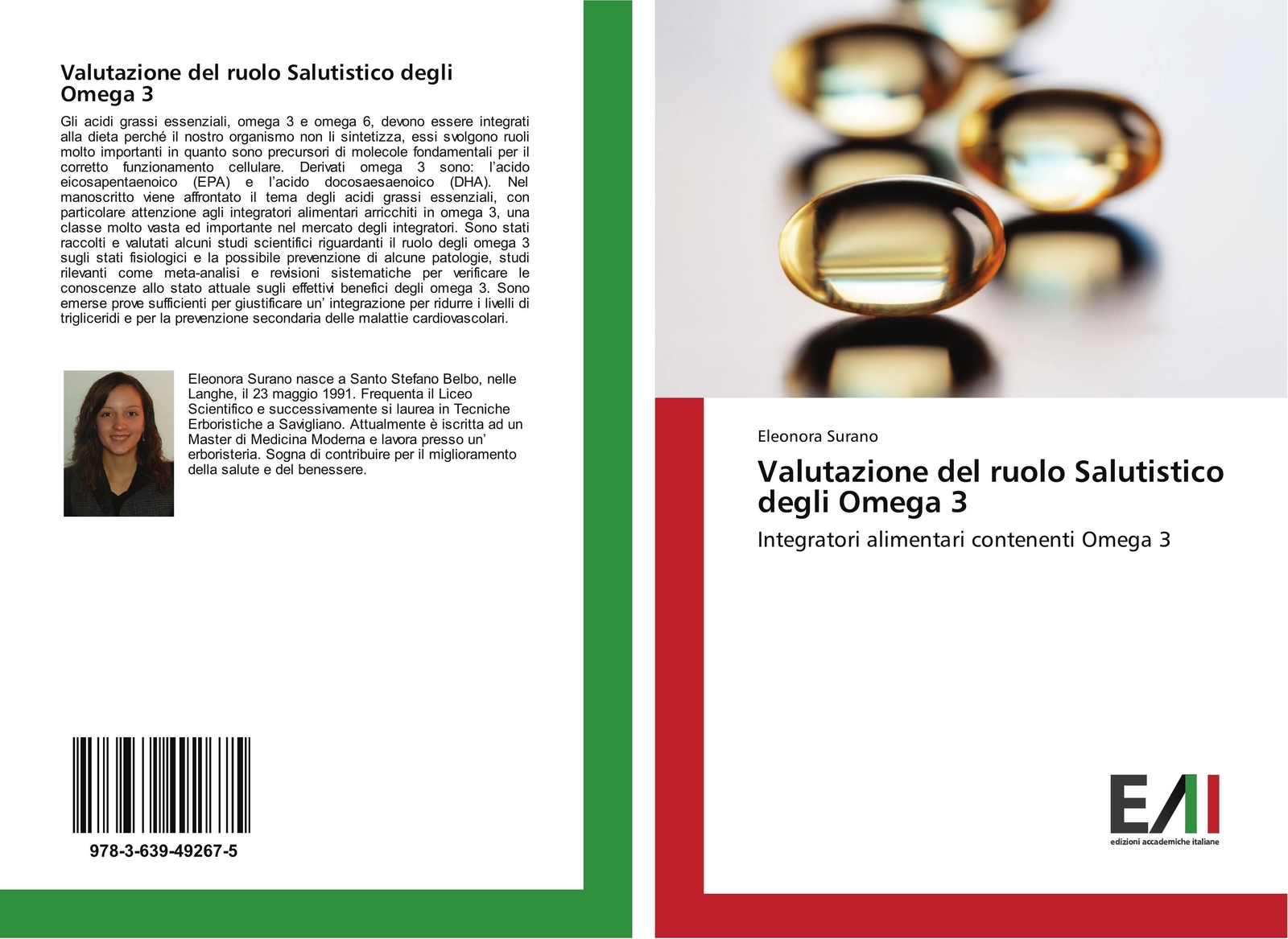 Thumbnail - Eleonora Surano | Valutazione Del Ruolo Salutistico Degli Omega 3 |