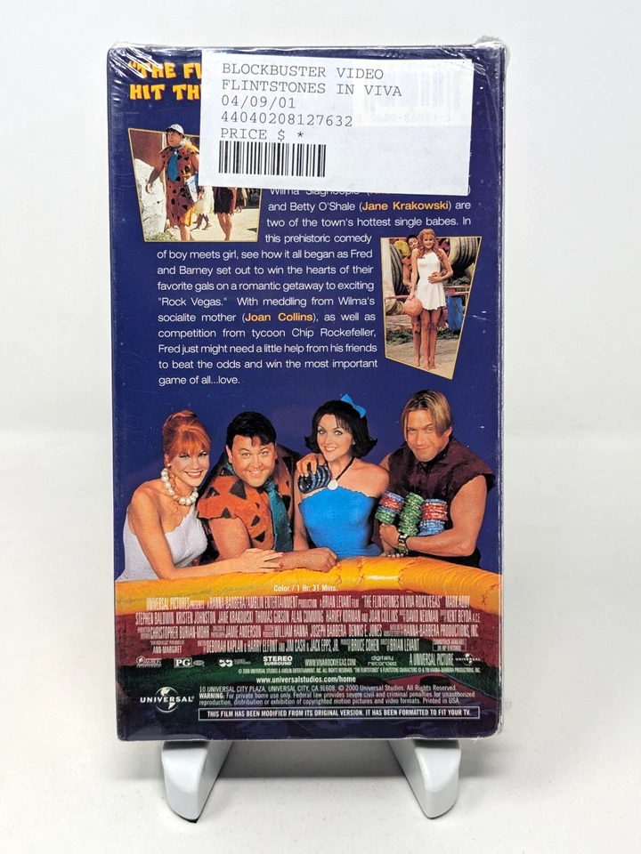 The Flintstones in Viva Rock Vegas (VHS, 2000) - Imagem 2 de 4