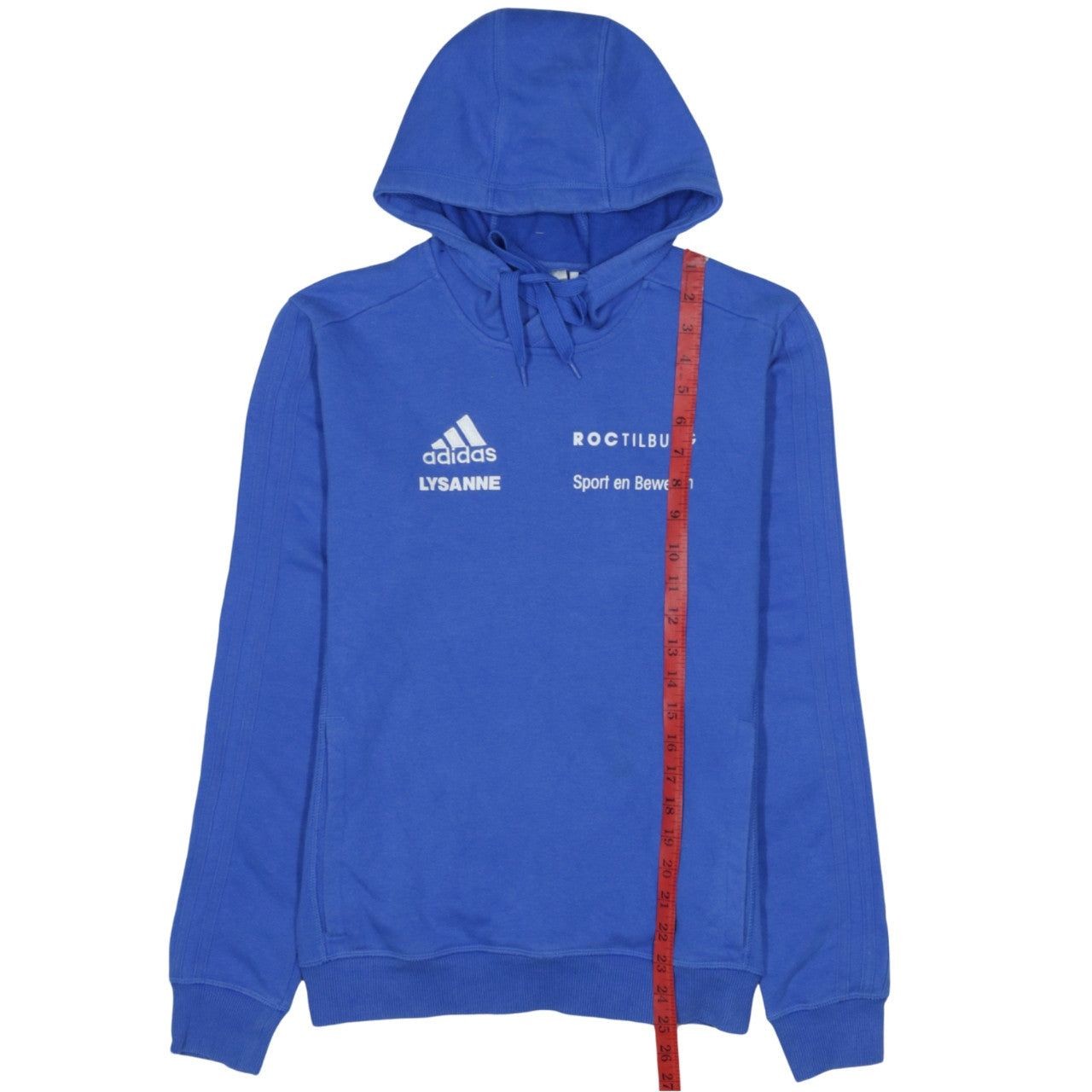 Adidas Blue Hoodie Mens Xs image 6