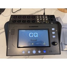 Allen Heath CQ12T Mixer with DECKSAVER AH-CQ12T Touchscreen