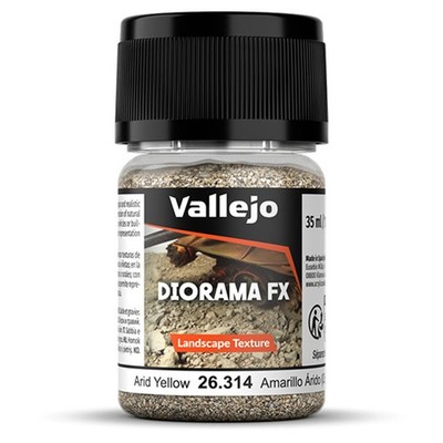 Vallejo Diorama Fx Landscape Texture Arid Yellow 35Ml